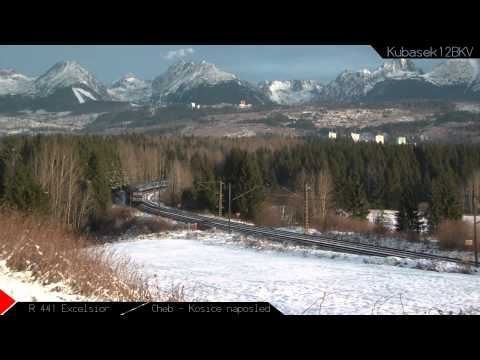 [TRAŤOVKA] R 441 Excelsior naposled do Košic, Štrba, 13.12.2014