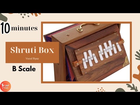 Shruti Box Drone | B Scale | Best for Riyaz #nazzrecords #shrutibox #riyaz #vocals 