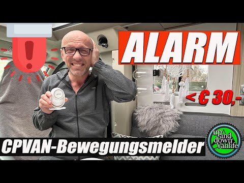 #Sicherheit im #Wohnmobil - #Raumüberwachung - Alarm 125 dB - unter € 30,00 - lohnt sich das🤔❓❓
