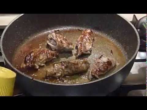 Fegatelli in letto di cipolle agrodolci