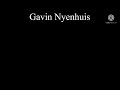 Gavin Nyenhuis Productions Intro For Gavin Nyenhuis