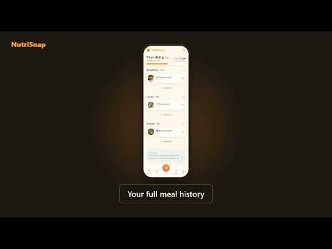 NutriSnap: AI Calorie Tracker video thumbnail