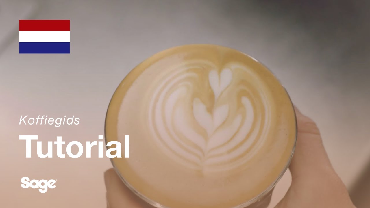 Zo maak je latte art: de tulp & rosetta