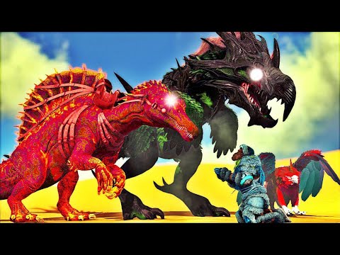 100 DIAS EM BUSCA DE VINÇANÇA! ARK O FILME - DINOSSAURO