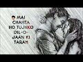 Main Chahta Hu Tujh Ko Great Love Song With Lyrics