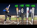 DOES PRICE MATTER on USSSA bats? | $60 vs. $180 vs. $300 vs. $400 USSSA Baseball Bat Review