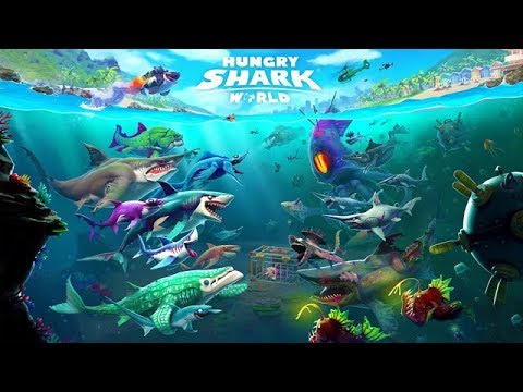 Hungry Shark World - All 29 Sharks Unlocked (The Frenzy)