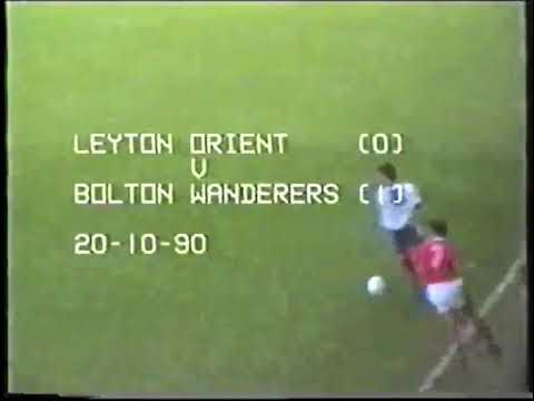 Leyton Orient 0-1 Bolton Wanderers 1990/91