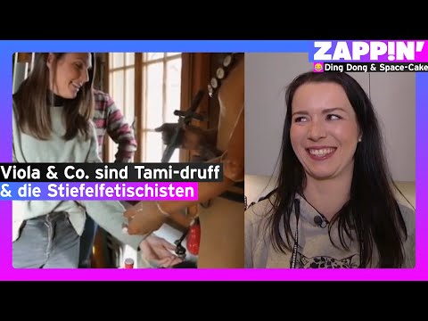 Viola Tami auf Eukalyptus & Hafermlich-Trip - @ZappinTV will auch ein Space-Cake