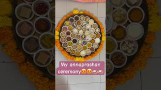 Download lagu Celebration of my annaprashan ceremony🍛😍 #viral #trendingshorts #shortsvideo #cute #annaprashan mp3