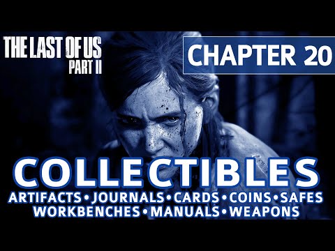 The Last of Us 2 - Chapter 20: Road to the Aquarium All Collectible Locations