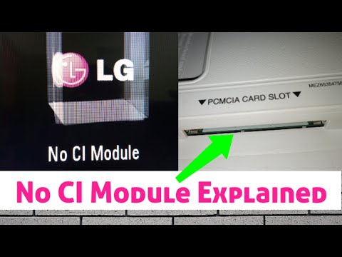Aucun module CI et brouillé sur le téléviseur LG expliqué