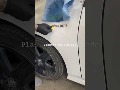 Thumbnail for Removing Your Cars Emblems… “Debadging” Sooo EASY! #autobody #autobodypaint by Debadging