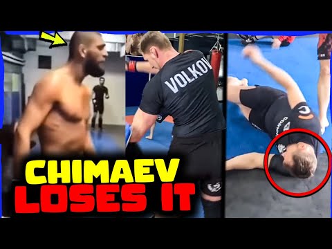 Khamzat Chimaev CRAZY SPARRING with UFC Heavyweight Alexander Volkov, Ilia Topuria vs Usman at 170?