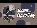 миниатюра 0 Видео о товаре Коляска 2 в 1 Espiro Only Black & Rose Gold, 117 - Graphite Street