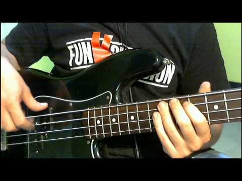 Ray Charles - Shake A Tail Feather (Bass Cover by Jecks)