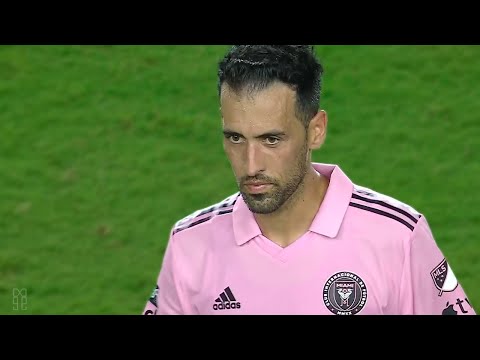 Sergio Busquets as calm as you like it against Atlanta United | Inter Miami 2023