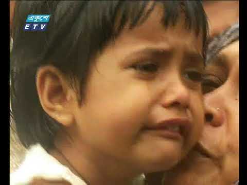 রেনুর হত্যা মামলার পলাতক আসামীদের গ্রেফতারের দাবিতে মানববন্ধন