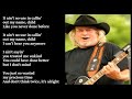 John Anderson - Don't Think Twice, It's Alright LYRICS