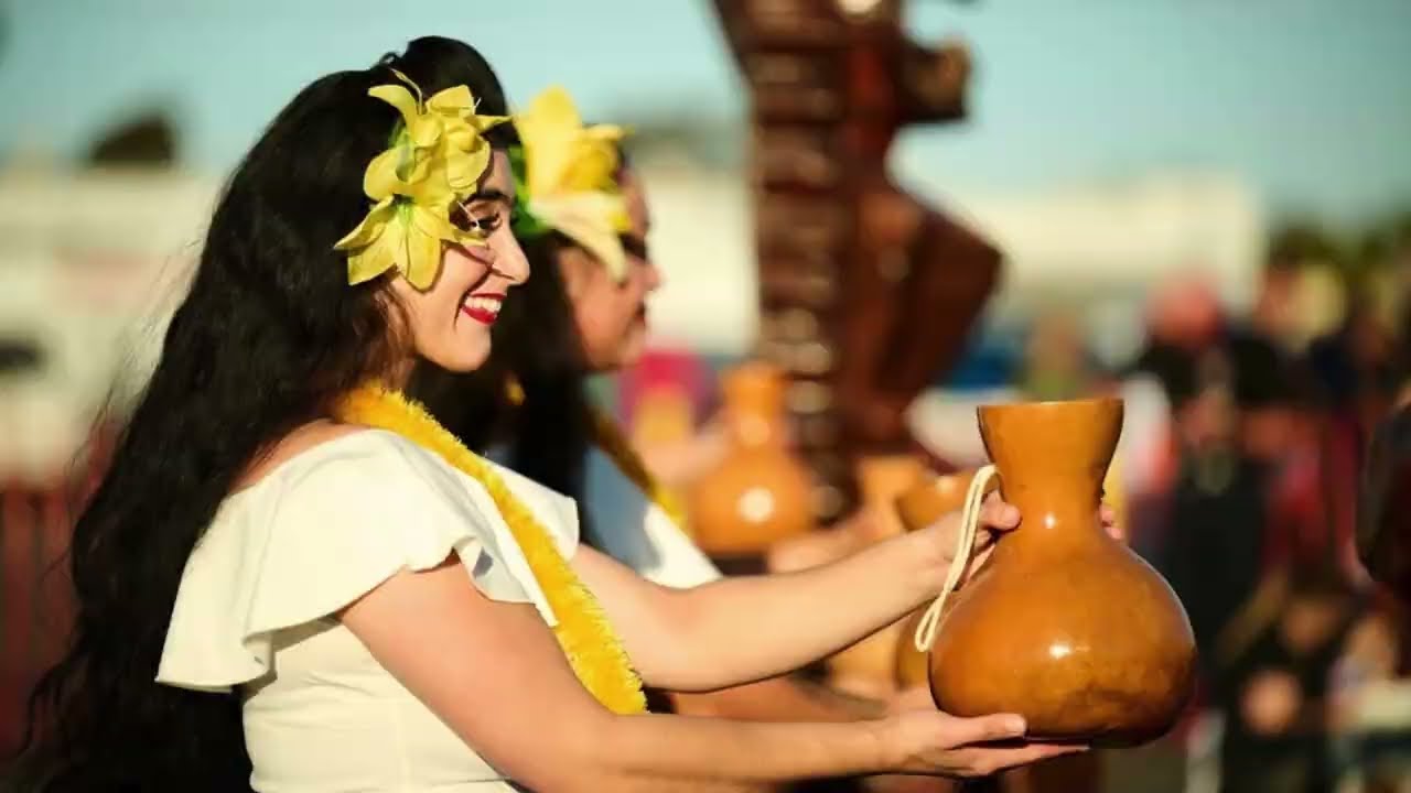 Have you ever seen hula with instruments like this before?