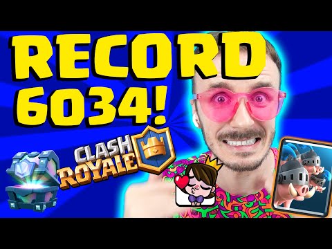 NUOVO DECK: FINALMENTE SOPRA LE 6000 COPPE! - Clash Royale