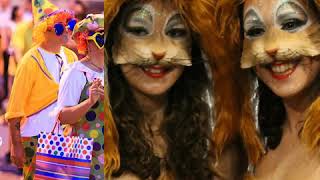 Hermosos carnavales de españa.beautiful carnivals of spain.