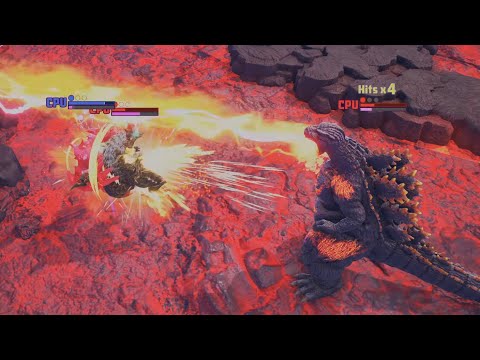 GigaBash | Godzilla and Rawa vs King Kong (Skin) and Gorogong