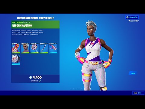 FNCS Invitational 2022 Bundle Showcase! (Fortnite Battle Royale)
