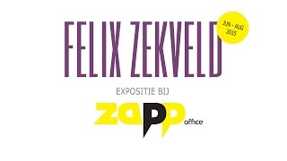 Felix Zekveld expositie bij ZAPP Office.
