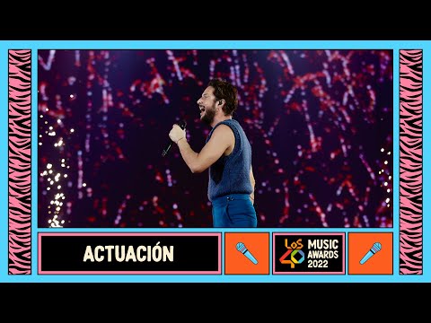 Manuel Carrasco - Qué bonito es querer | En directo en LOS40 Music Awards 2022