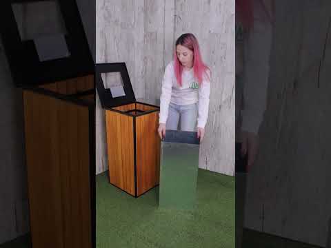 Урна для кафе "Афелия" 50 л. - фото 1 - id-p672784987