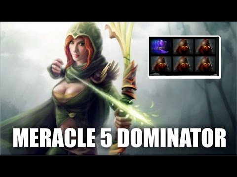 Meracle 5 Dominator?! Windranger - Epic Gameplay | Dota 2