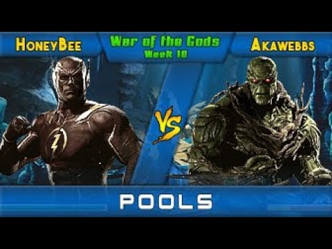 HoneyBee (Flash, Doctor Fate) Vs akawebbs (Brainiac, Swamp Thing) - Injustice 2 - WOTG S2W10