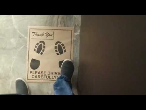 Car Paper Foot Mat