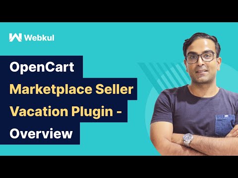 OpenCart Marketplace Seller Vacation Plugin - Overview