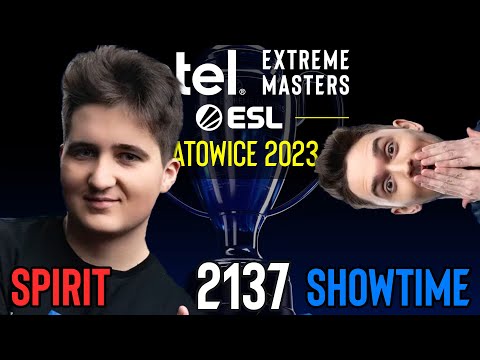🇵🇱 Spirit (T) vs 🇩🇪 ShoWTimE (P) - Gruppe B - IEM Katowice 2023 - StarCraft 2 - Cast 2137 [4K]
