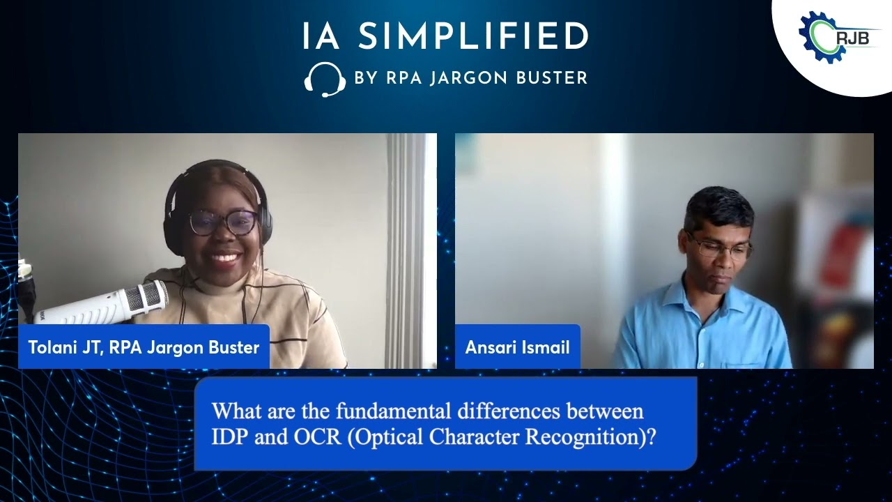 Short: Fundamental Differences between IDP and OCR