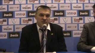 preview picture of video 'Eurocup :Coach  Pashutin Evgeny dopo foxtown cantù - Unics kazan'