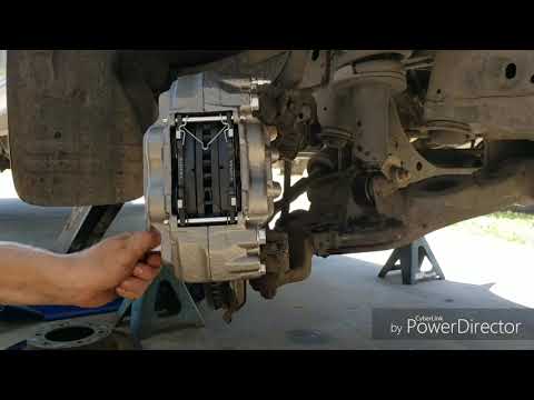 How to change brake pads and calipers 06 Toyota Tacoma