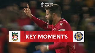 Wrexham v Farnborough | Key Moments | Second Round | Emirates FA Cup 2022-23