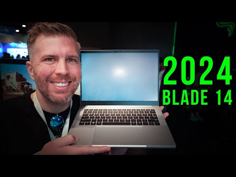 video - Razer Blade 14, Ryzen 9-8945HS, RTX 4060, 16 GB DDR5-5600, 1 TB SSD, QHD+ 240 Hz 500 nits 100% DCI-P3