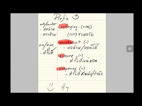 Prefix ชุด 3 anti, counter, en, em