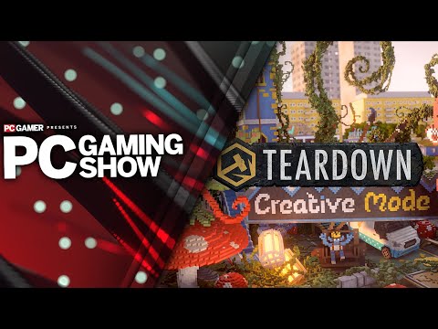 Teardown, the fully destructible sandbox heist game is adding a creative mode, so not only can you knock stuff down you can now build things up. Create models and objects in-game and save them to use in future sessions by "painting" with voxels. The creat
