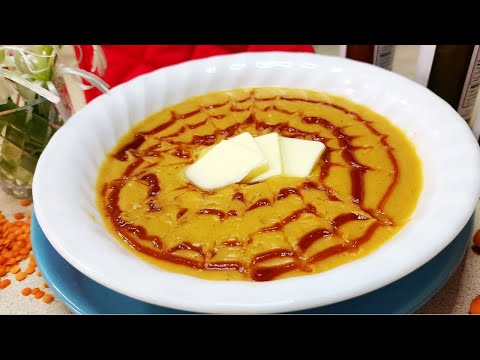 Turkish lentil soup recipe: Quick, Easy, Healthy and Delicious!