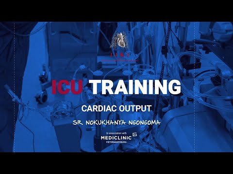 ICU Training 2022: Sr Nokukhanya Ngongoma - Cardiac Output
