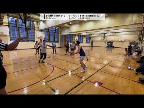Steam Team vs Flint Tropics | Full Game | NY Urban Professionals Basketball League – May 17, 2023