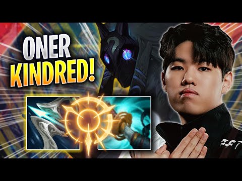 ONER CRAZY GAME WITH KINDRED! - T1 Oner Plays Kindred JUNGLE vs Ekko! | Season 2023