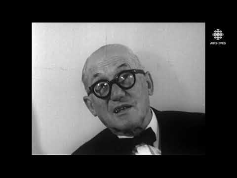 En 1961, Le Corbusier en long et en large à propos d'architecture et d'urbanisme