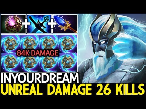 INYOURDREAM [Zeus] Unreal Magic Damage 26 Kills No Mercy 7.22 Dota 2