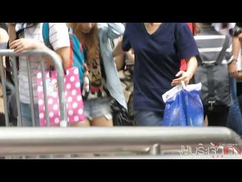 [FANCAM] 130705 SNSD arrived at KBS by taenggod